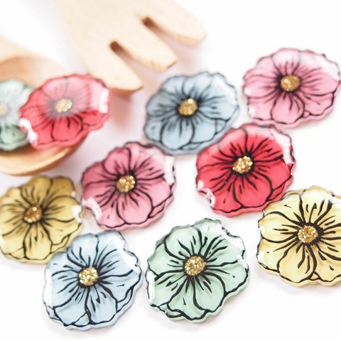 *pastel flower*ピアス・イヤリング