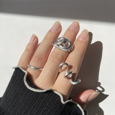 bane set ring リング 3点セット