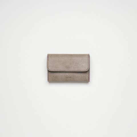 "flap card case" color : gray                                                   カードケース　名刺入れ