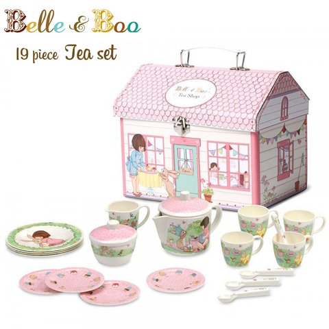  メラミン ティーセット 19ピース おままごと 食器 Belle&Boo ベル＆ブゥ ベルアンドブー