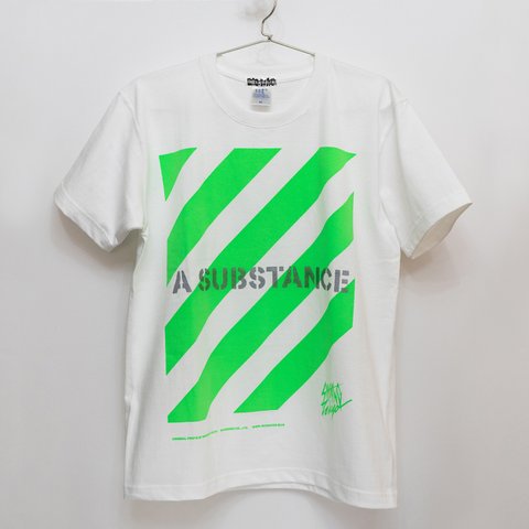 STRIPE T-SHIRT (NEON GREEN)