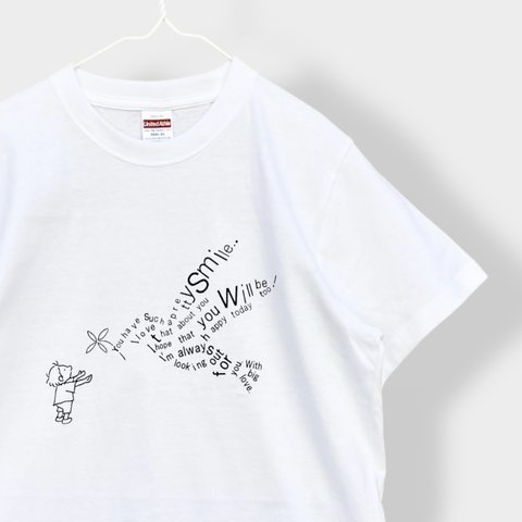 Tシャツ「bird」ホワイト