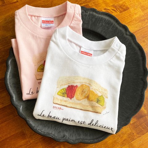 ベビー＆キッズ/フルーツサンドTシャツ