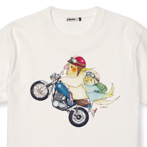 Tシャツ｜オカメインコとセキセイインコ×SR