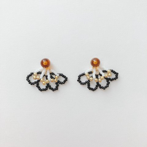 EARRING:「オセロ」 Frill