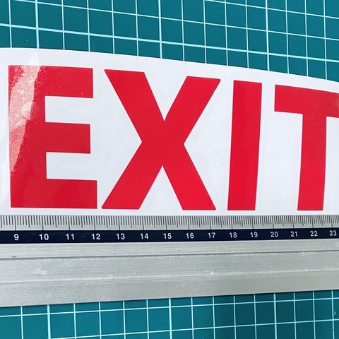 アメリカンな　EXIT 🇺🇸ステッカー