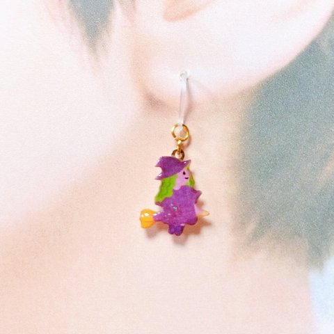 No.1886  ハロウィンピアス☆