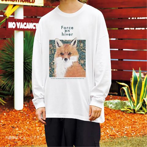 リラックスBIGシルエットTシャツ「FOX」/送料無料