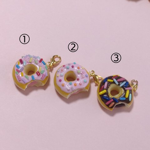 【Sale】食べかけチョコドーナツ　全長約4cm