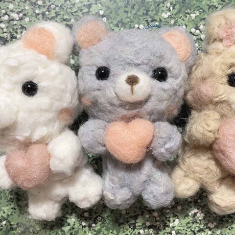 もこもこクマしゃん、🧸🐻３兄弟