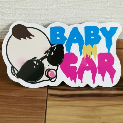 【大人気】BABY IN CAR ベビー イン カー マグネット ステッカー