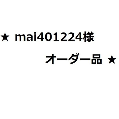 mai401224様オーダー品★Wファスナー&マチ付移動ポケット