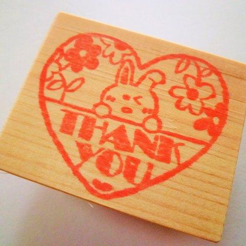 ハートうさぎ　THANK　YOU❤