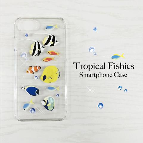 【受注生産】熱帯魚のクリアスマホケース！【iPhone/Android対応です！】