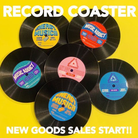 RECORD COASTER