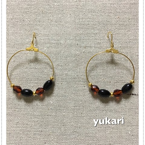 大人のフープピアス／イヤリング