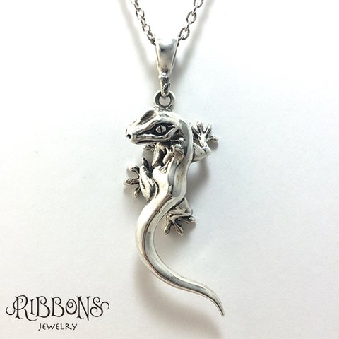 【受注製作】Baby Lizard Pendant