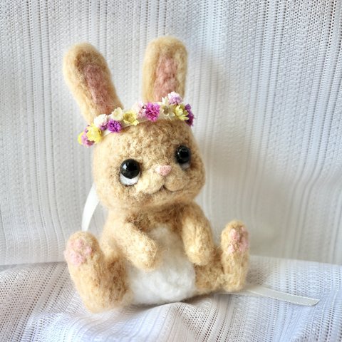 もちほっぺ　うさぎ🐰選べるヘアドレス💐