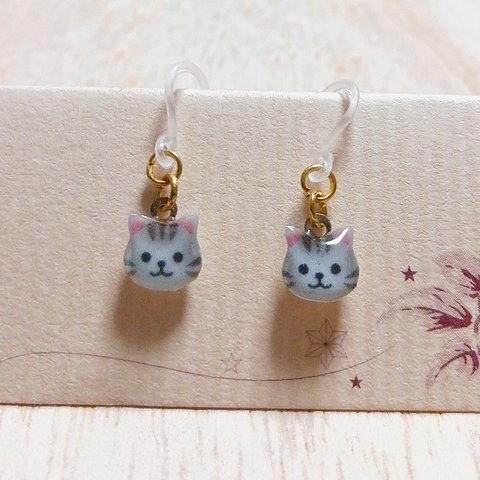 No.1770  ネコのピアス☆