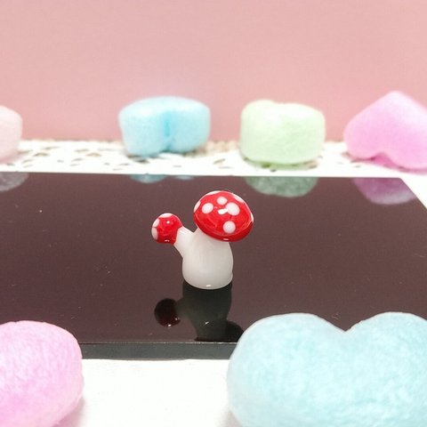 ガラス細工　きのこ🍄