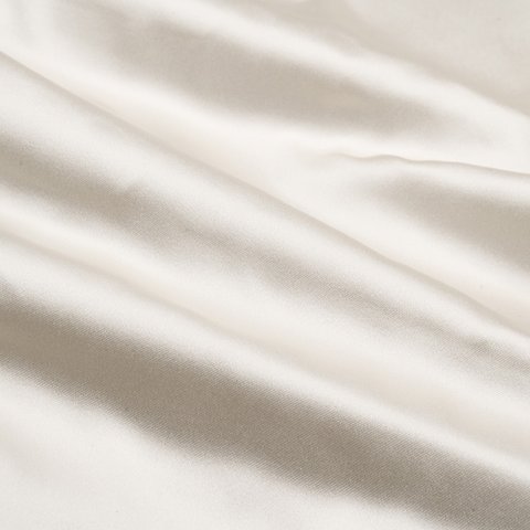 シルクサテン 　ホワイト（GAWHITE) ジャガード織り