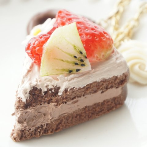 フルーツチョコレートケーキ バッグチャーム