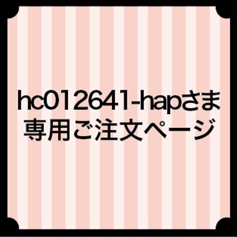 hc012641-hapさま専用ご注文ページ