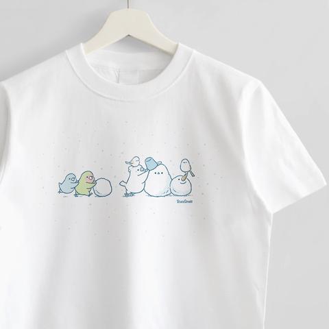 Tシャツ（雪だるまを作ろう）