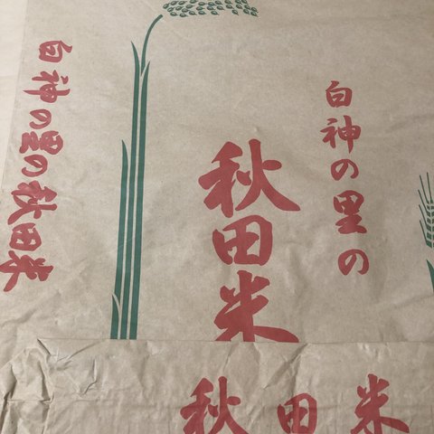 米袋バック　T37✖️W45 秋田米