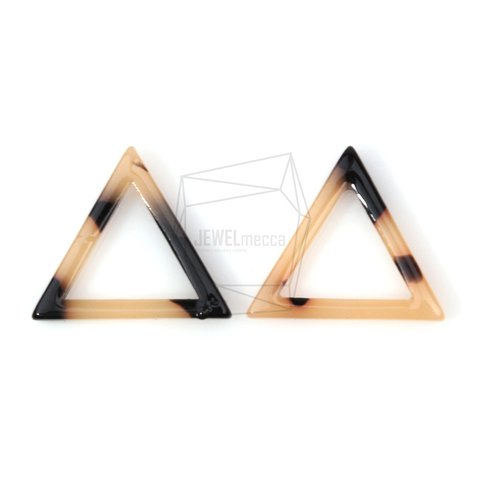 BSC-400-G【2個入り】セルロイドトライアングルチャーム,celluloid triangle pendant