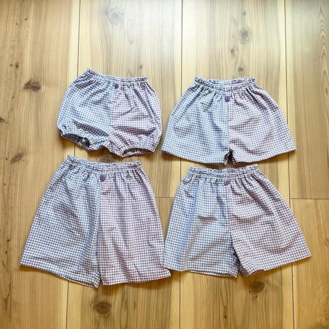 【100,110,120size】 アパレル試験反　ショートパンツ