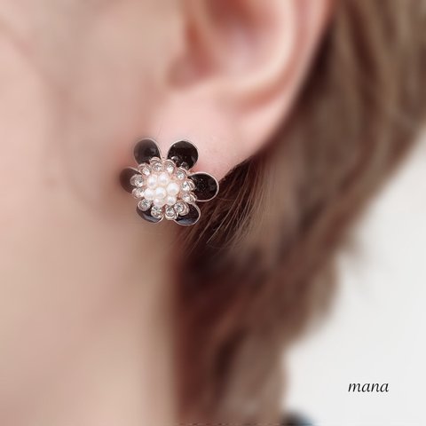  ✿ Black Crystal Flower ✿