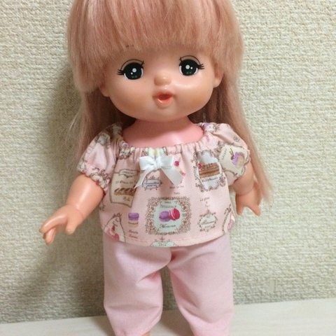 メルちゃんのスィーツピンクのパジャマ