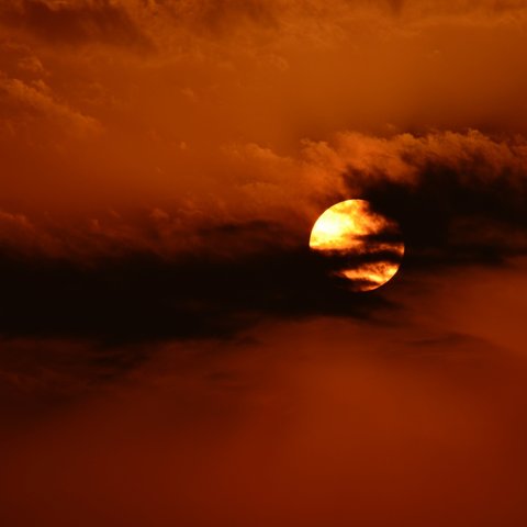 写真のある豊かな暮らし【開運の予兆・夕陽】