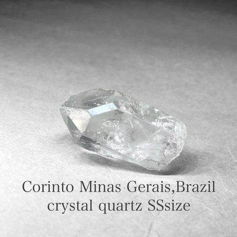 Corinto Minas Gerais crystal：timelink / ミナスジェライス州コリント産水晶SS - 33：タイムリンク