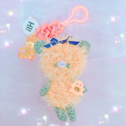 《SALE》モフモフ‪🧡‬‪bareチャーム🧸🎃