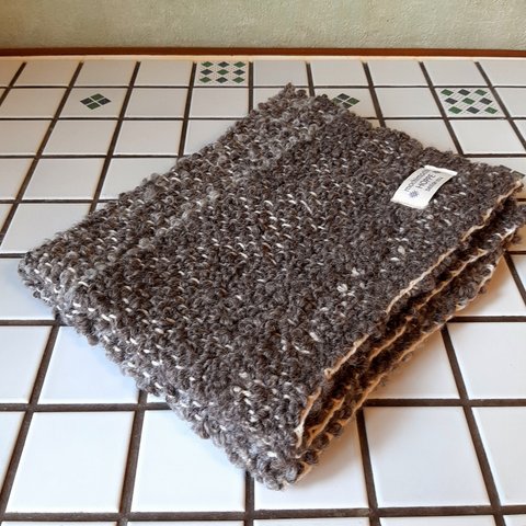 手織り　マット(wool)