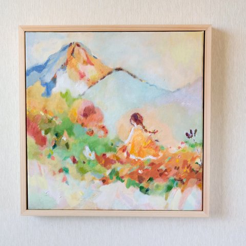 原画 「溶けて色づく」