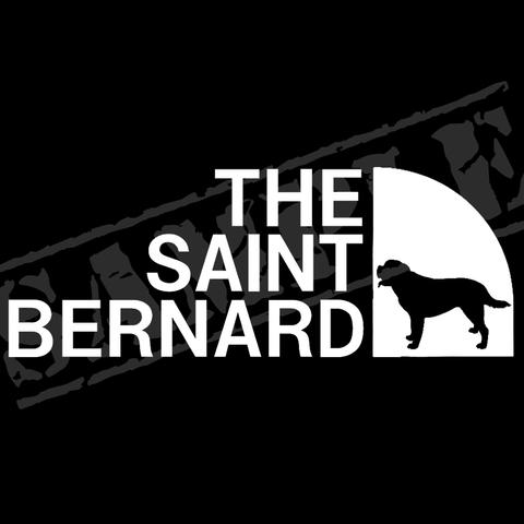 THE SAINT BERNARD （セントバーナード） パロディステッカー / 6.5cm×17cm