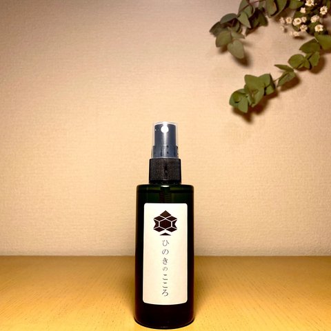 ひのきのこころ　100ml(消臭・除菌　ポータブルタイプ)