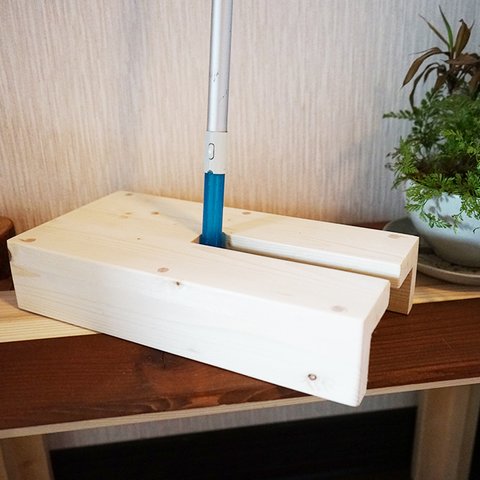 フローリングワイパー木製BOX・スリムver
