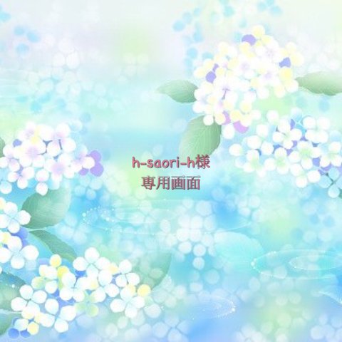 h-saori-h様 専用画面