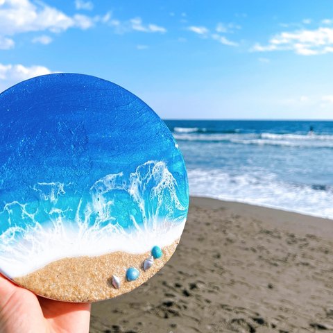 OUTLET品✶Resin art sea blue✶