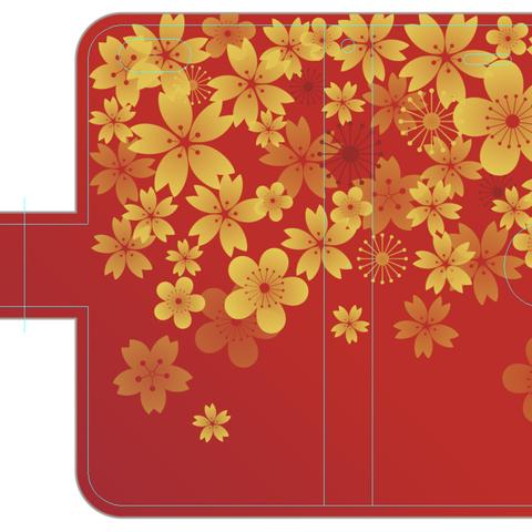 新品送料無料 iPhoneケース 手帳型 桜サクラさくらcherry blossom 3