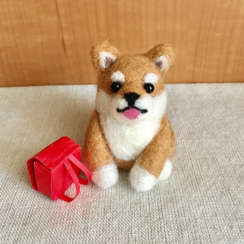 ちびころ 柴犬ちゃん『1年生』羊毛フェルト