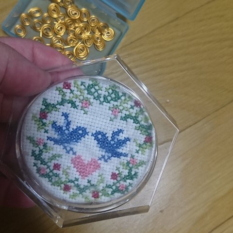 刺繍展示品