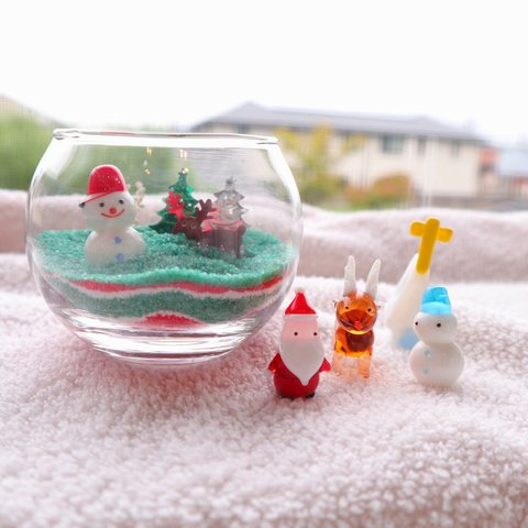 【Sサイズ】手作り　ジェルキャンドルキット　クリスマス　ジェルキャンドル　手作り　キット