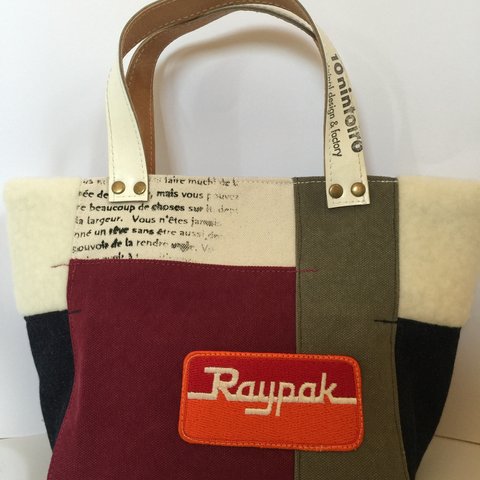 60's ginza cube bag <キャンバスカラー＞Sサイズ　Raypak