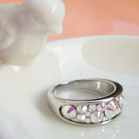 クリスタル スワロのリング💍