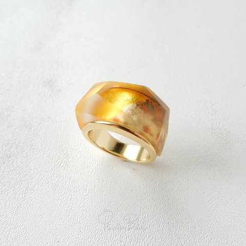 Oriental ring［Desert］／色箔リング